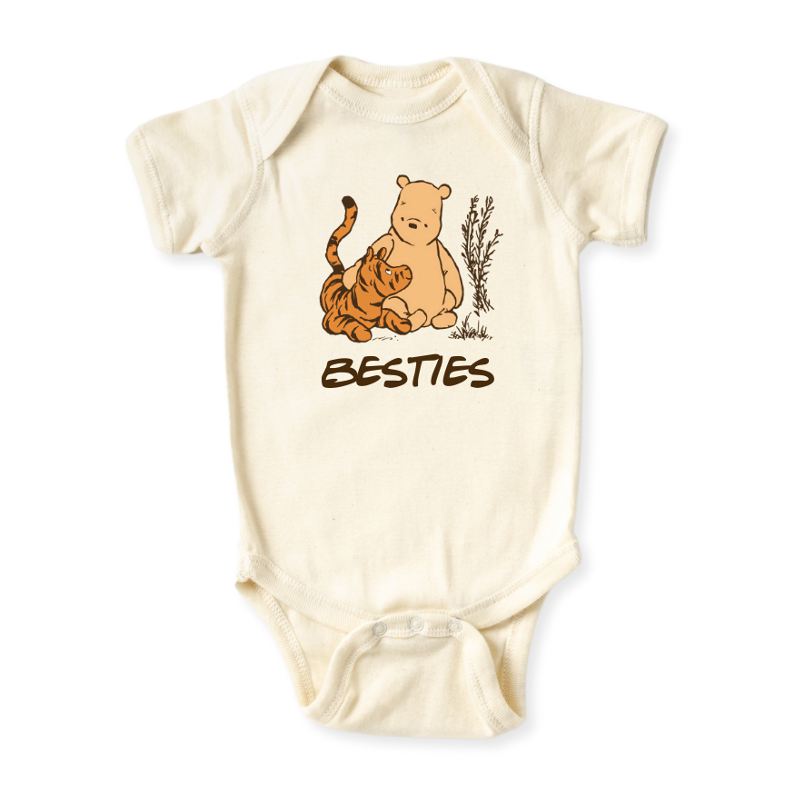 Besties Baby Bodysuit – Premium Custom Baby Clothes, Unisex Newborn, Kids T-shirt