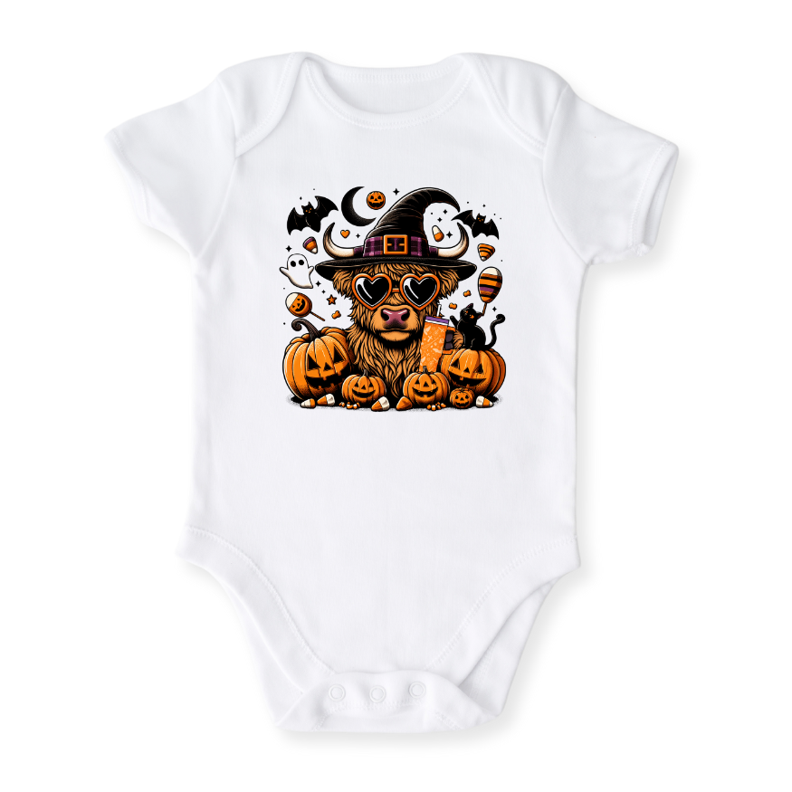 Cute Halloween Heifer Baby Bodysuit – Halloween Kids T-Shirt & Toddler Tee
