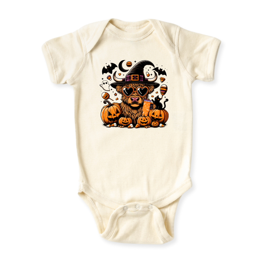 Cute Halloween Heifer Baby Bodysuit – Halloween Kids T-Shirt & Toddler Tee