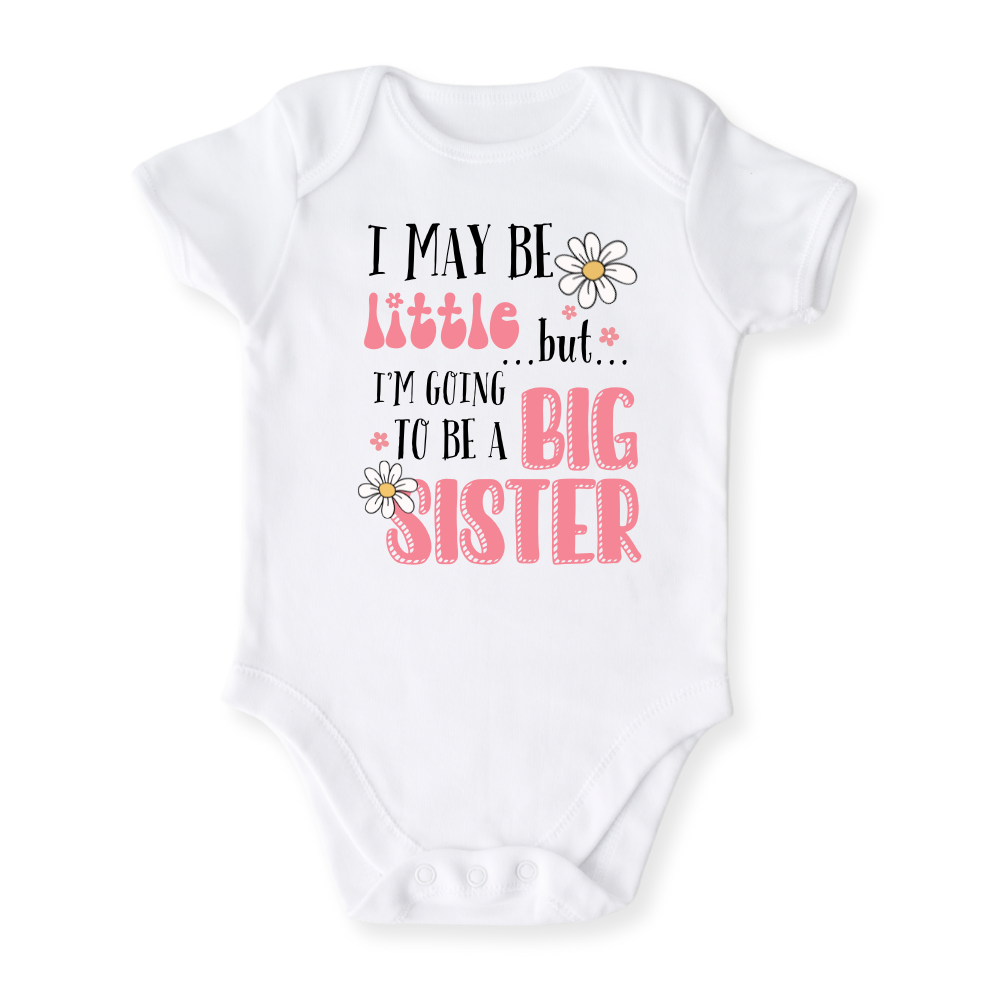 I'm Going to Be a Big Sister Tshirt for Girls Big Sister Announcement