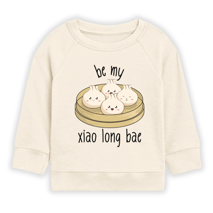 Be My Xiao Long Bae Baby Bodysuit – Cute Dumpling Design Kids T-shirt & Toddler Tee, Dimsum Sweatshirt