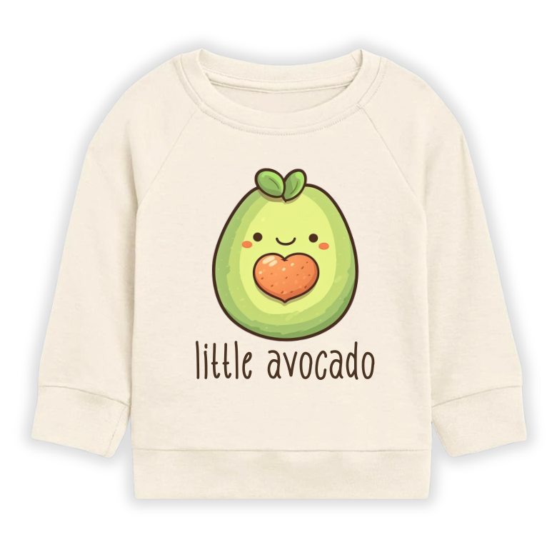 Little Avocado Baby Bodysuit – Cute Avocado Kids T-Shirt & Toddler Tee, Avocado Sweater
