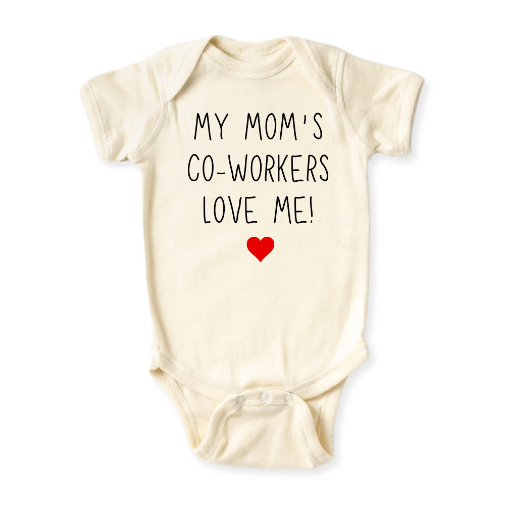 Cute Baby Gift for Coworker's New Baby Bodysuit Tshirt for Kids Toddler Tee