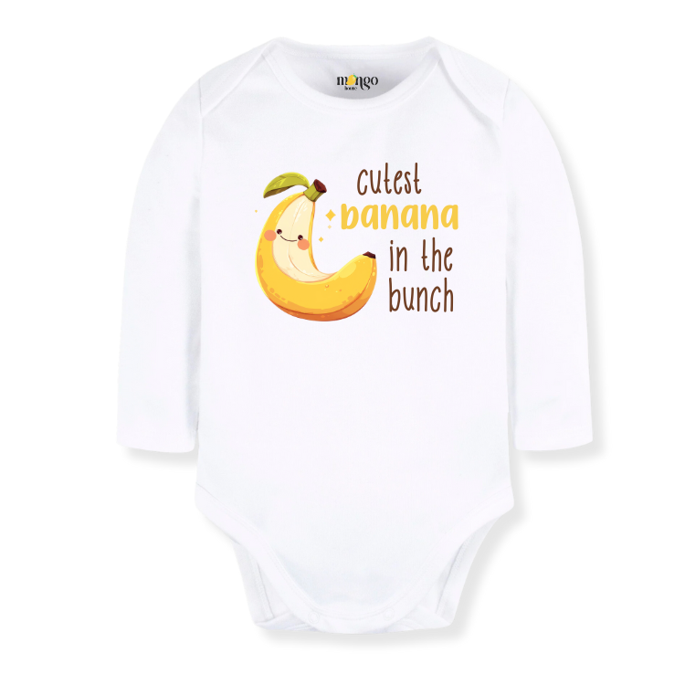 Cutest Banana in the Bunch Baby Bodysuit – Adorable Kids T-shirt & Toddler Tee, Bananas Sweatshirt