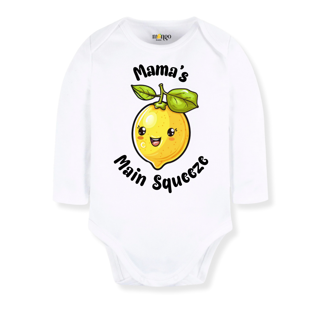 Mama's Main Squeeze Cute Lemon Baby Bodysuit Toddler & Kids T-Shirt