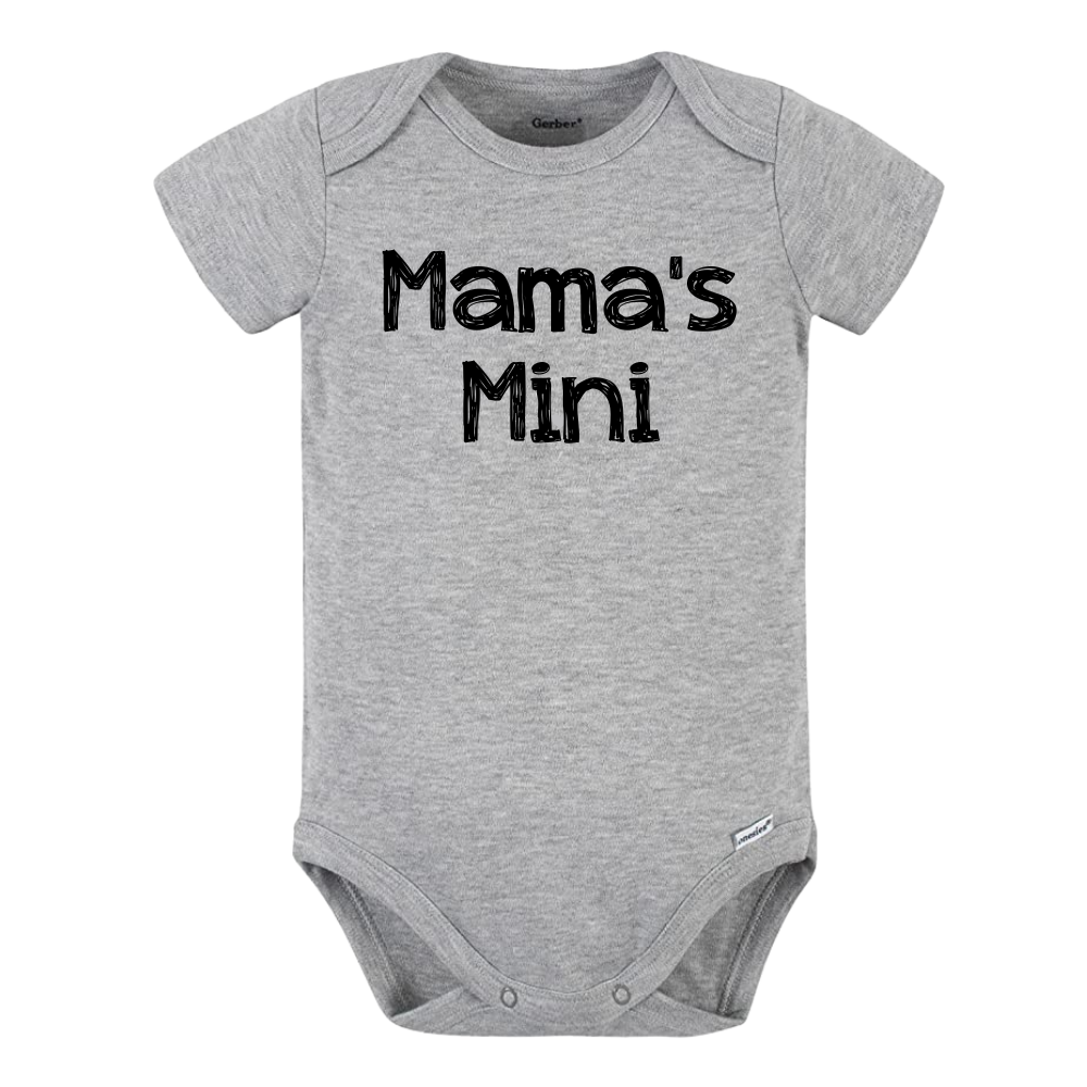 Baby Onesie® Mama's Mini Clothes for Baby Shower Gift for Mother's Day