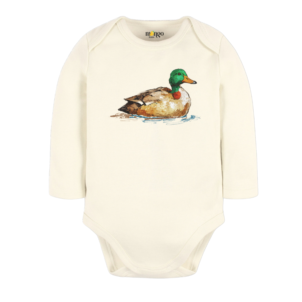 Mallard Wild Duck Baby Bodysuit, Kids & Toddler T-Shirt – Cute Duck Outfit