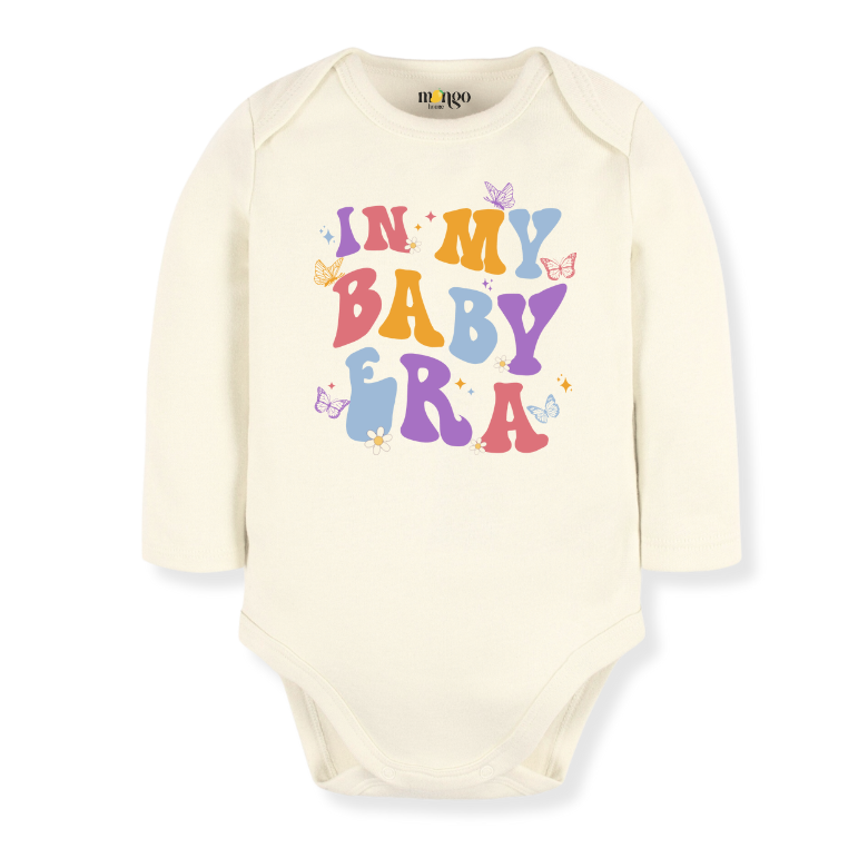 In My Baby Era Cute Baby Bodysuit, Retro Toddler & Kids T-Shirt, Newborn Gift