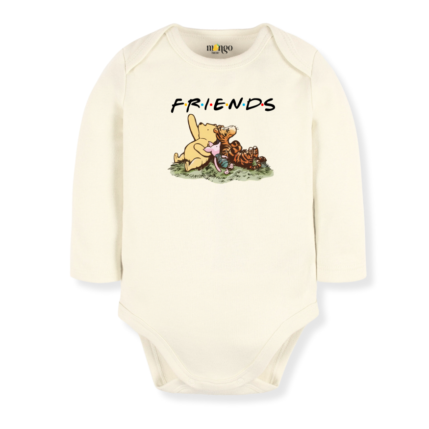 Cute Friends Baby Bodysuit – Personalized Baby Gift, Unisex Newborn Outfit, Custom Baby & Kids Shirt