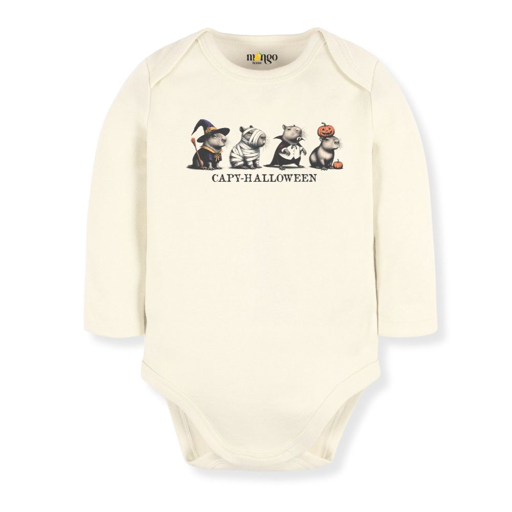 Capy-Halloween Baby Bodysuit, Toddler & Kids T-Shirt – Funny Capybara Outfit for Boys Girls Shirt