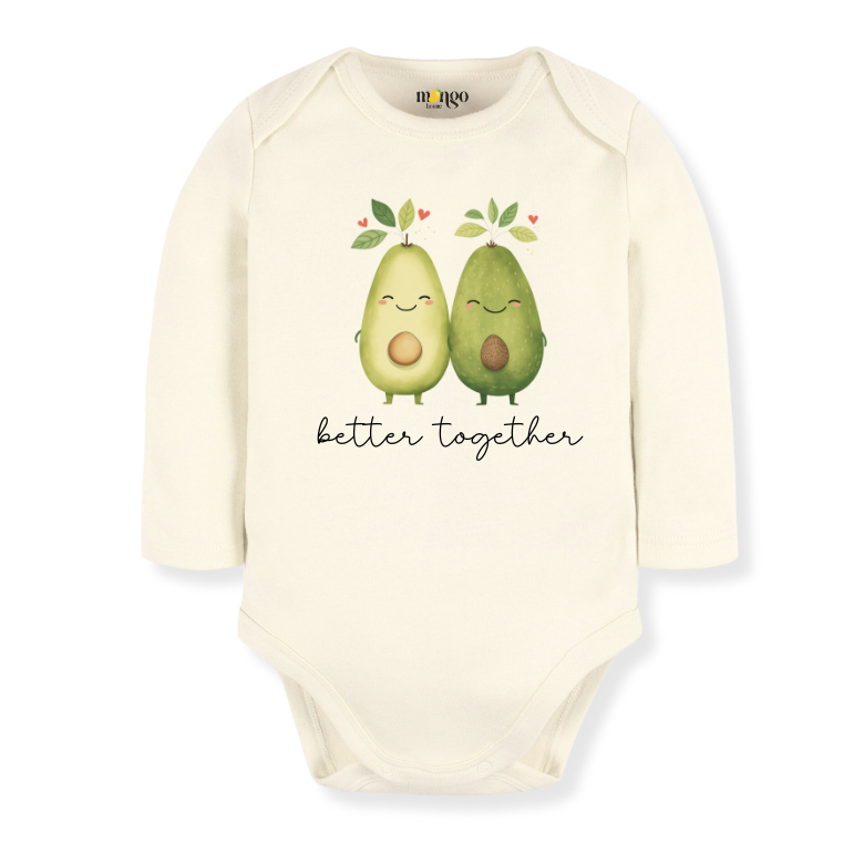 baby onesie onsie clothes girl boy funny newborn gifts outfit toddler infant apparel shirt baby shower kids unisex bodysuit little cute cool clothing sleeve mommy cotton newborn name neutral personalized avocado better together sisters best friends