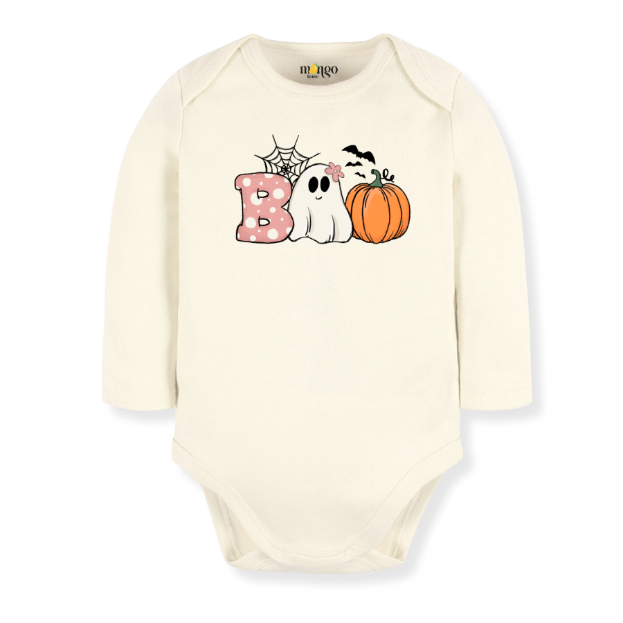 Cute Boo Halloween Baby Bodysuit, Pumpkin Halloween Toddler & Kids T-Shirt