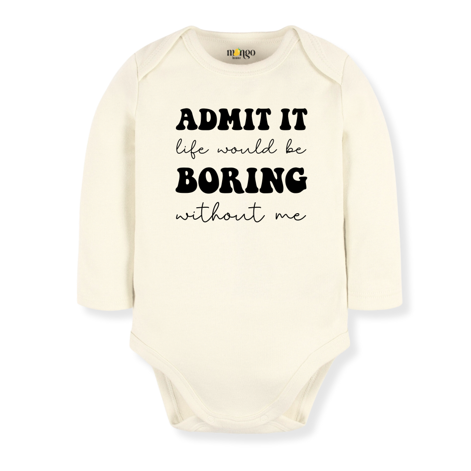 Admit It Funny Baby Bodysuit Funny Tshirt for Kids Toddler Tee Funny Gift for Boys Outfit