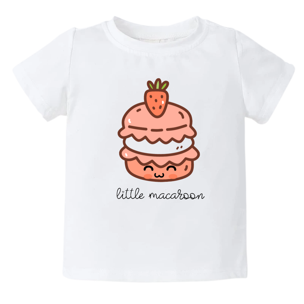 Macaroon Tshirt Baby Onesie® Little Macaroon Baby Bodysuit Newborn Outfit Baby Shower