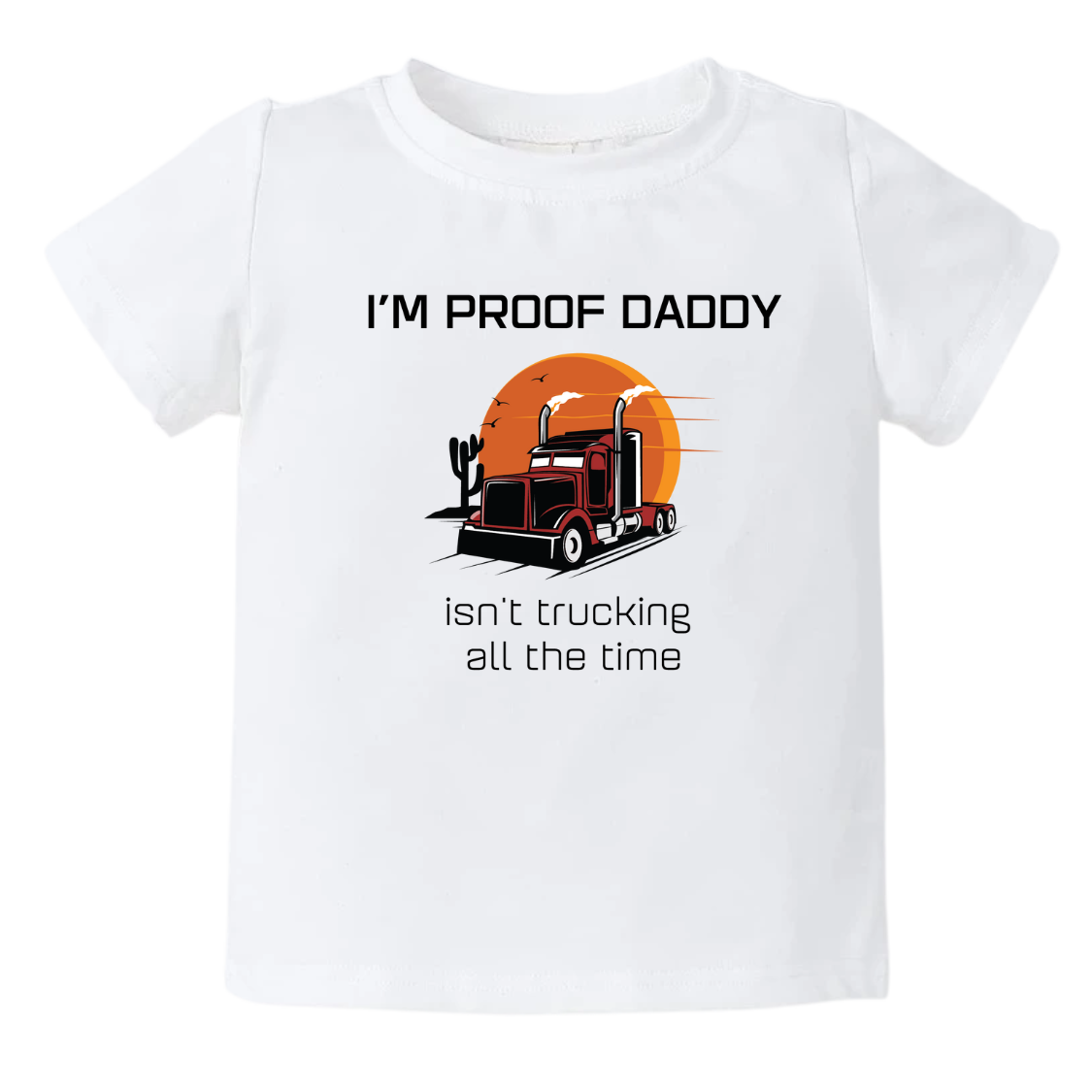 Kids Shirt Baby Onesie® Trucking Cute Baby Clothes for Baby Outfit Newborn Gift for Dad