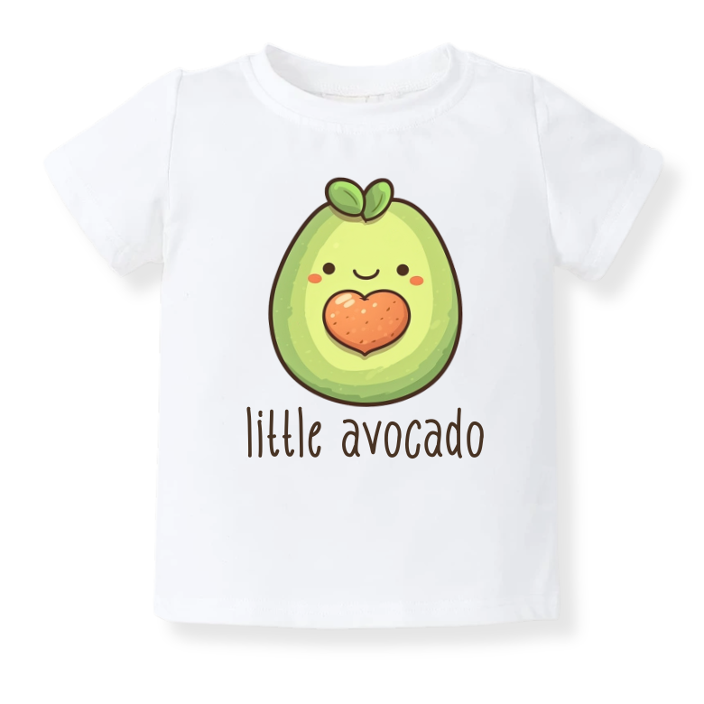 Little Avocado Baby Bodysuit – Cute Avocado Kids T-Shirt & Toddler Tee, Avocado Sweater