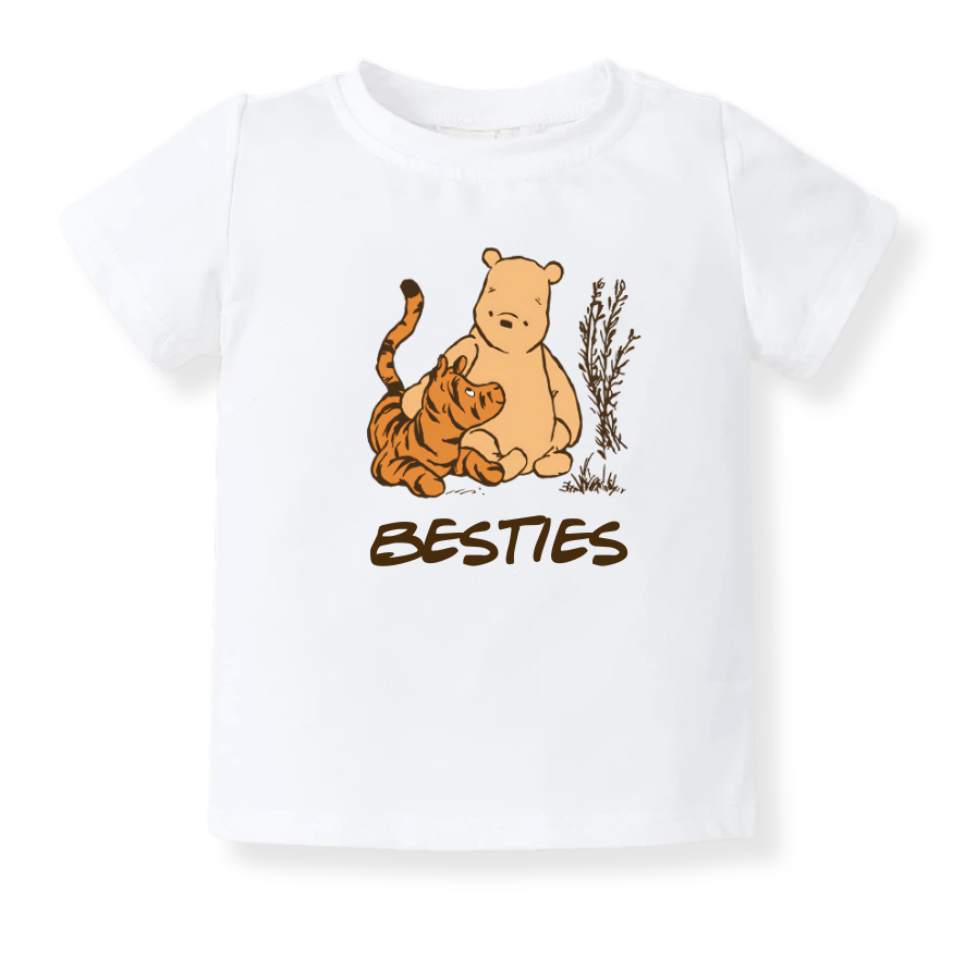 Besties Baby Bodysuit – Premium Custom Baby Clothes, Unisex Newborn, Kids T-shirt
