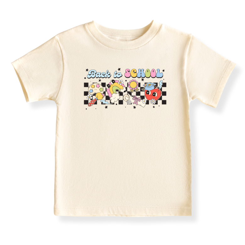 Back to School Tshirt – Cute Kids T-Shirt & Toddler Tee, New School Year Gift for Kids