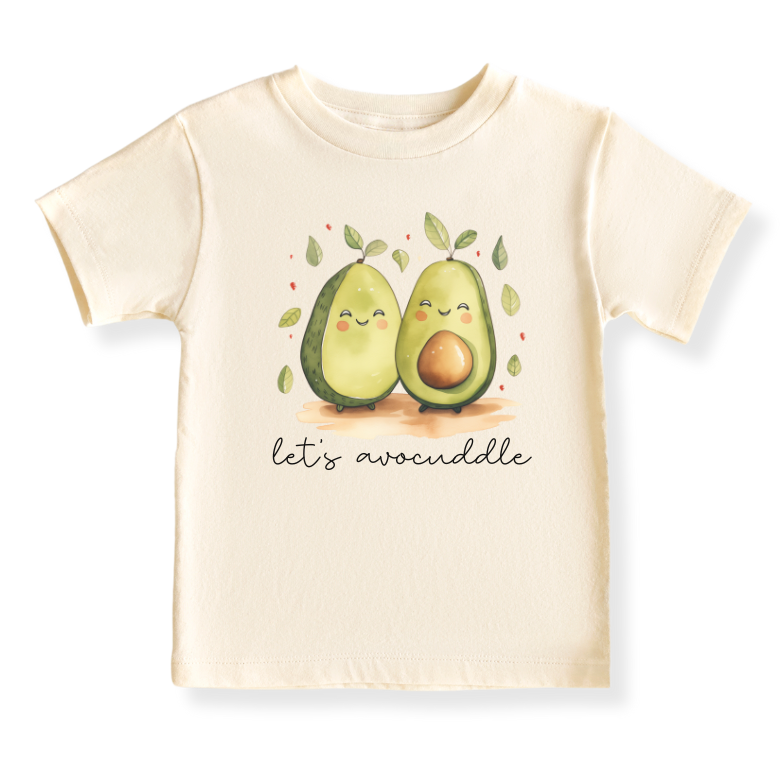 Let’s Avocuddle Baby Bodysuit – Avocado Kids T-Shirt Toddler Tee, Funny Avocado Outfit