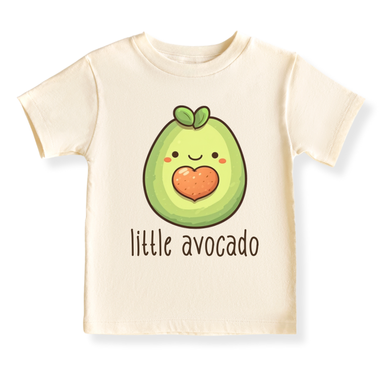 Little Avocado Baby Bodysuit – Cute Avocado Kids T-Shirt & Toddler Tee, Avocado Sweater