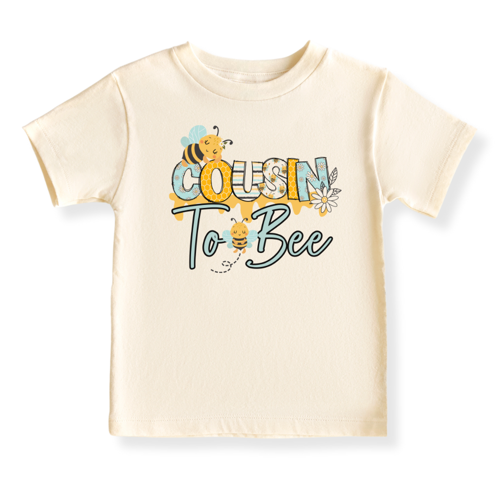 Cousin to Bee Tshirt Cousin Baby Bodysuit, Kids & Toddler T-Shirt – Baby Announcement for Family