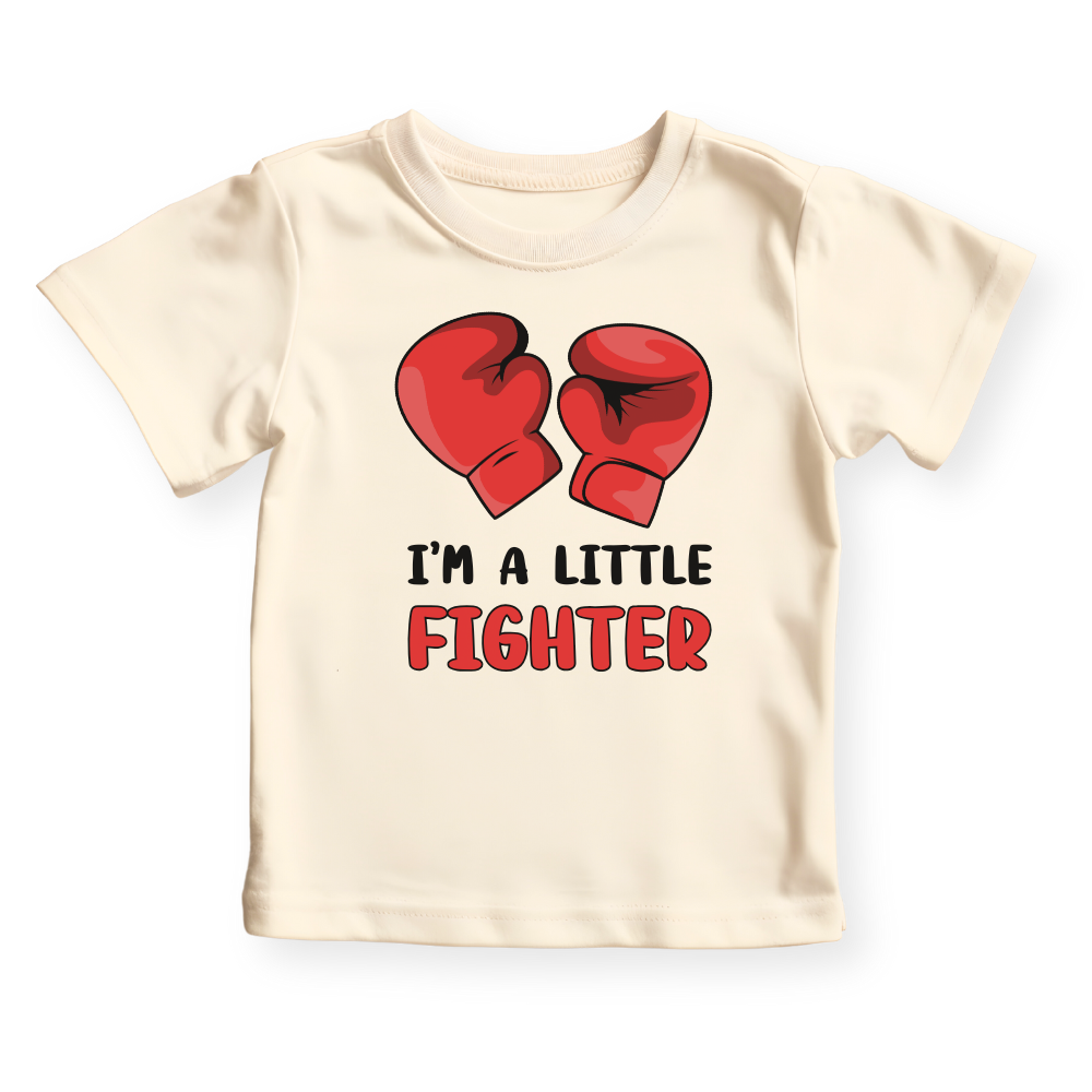 I'm a Little Fighter Shirt – Red Boxing Gloves Baby Onesie, Toddler, Kids & Adult T-Shirt