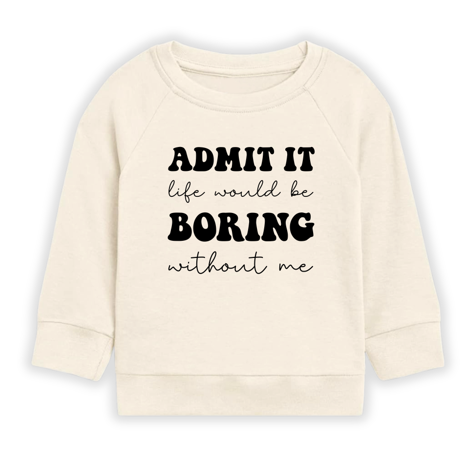 Admit It Funny Baby Bodysuit Funny Tshirt for Kids Toddler Tee Funny Gift for Boys Outfit