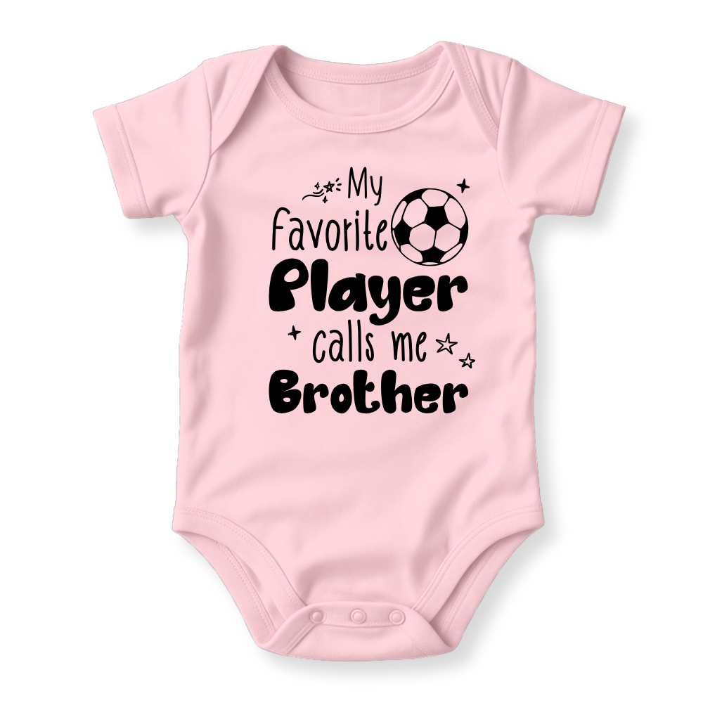 Soccer Brother Baby Bodysuit - Brother T-Shirt Family Outfit