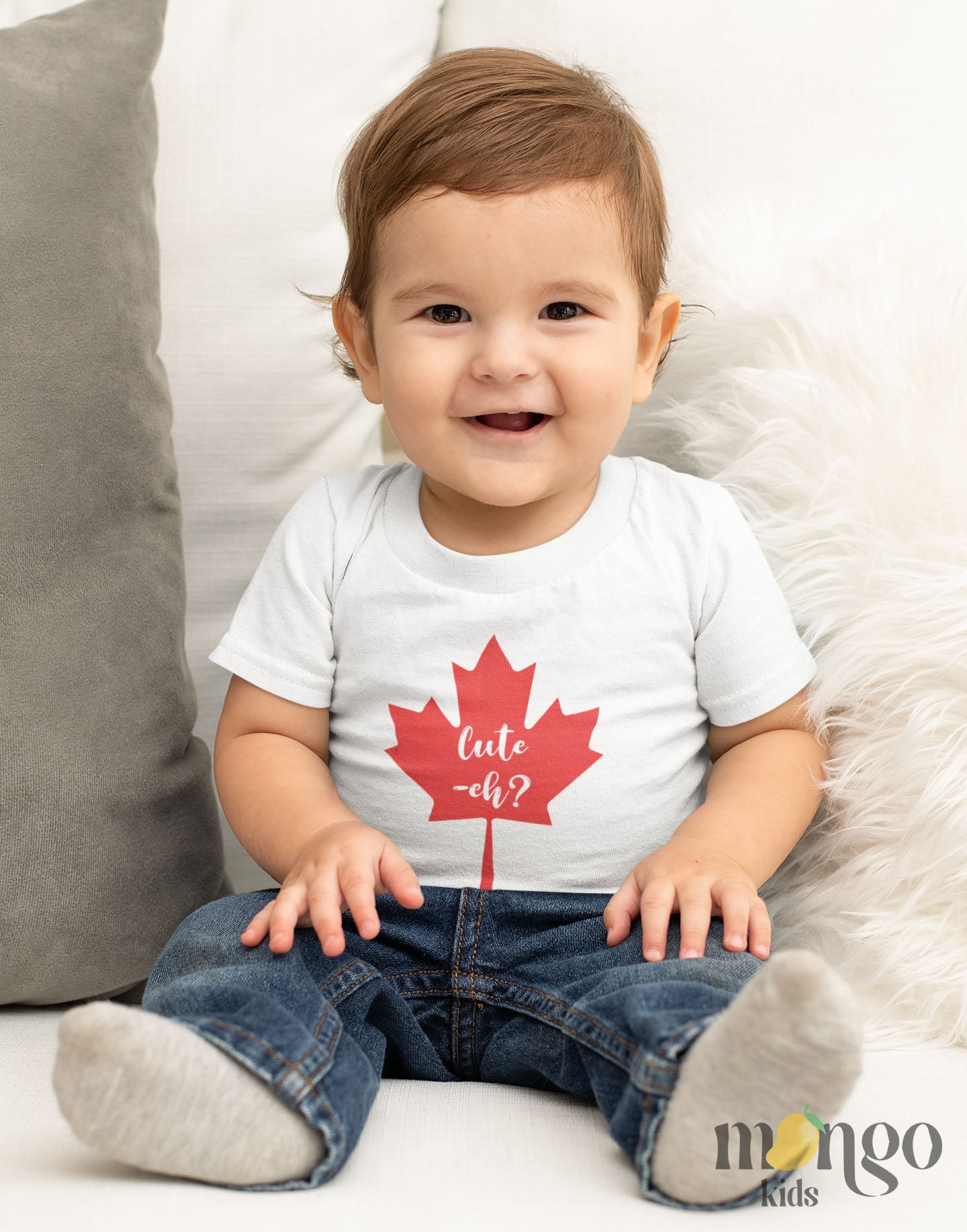 Cute Eh Canadian Baby Onesie® Cute Canada Outfit for Baby Gift for Baby Shower Gift