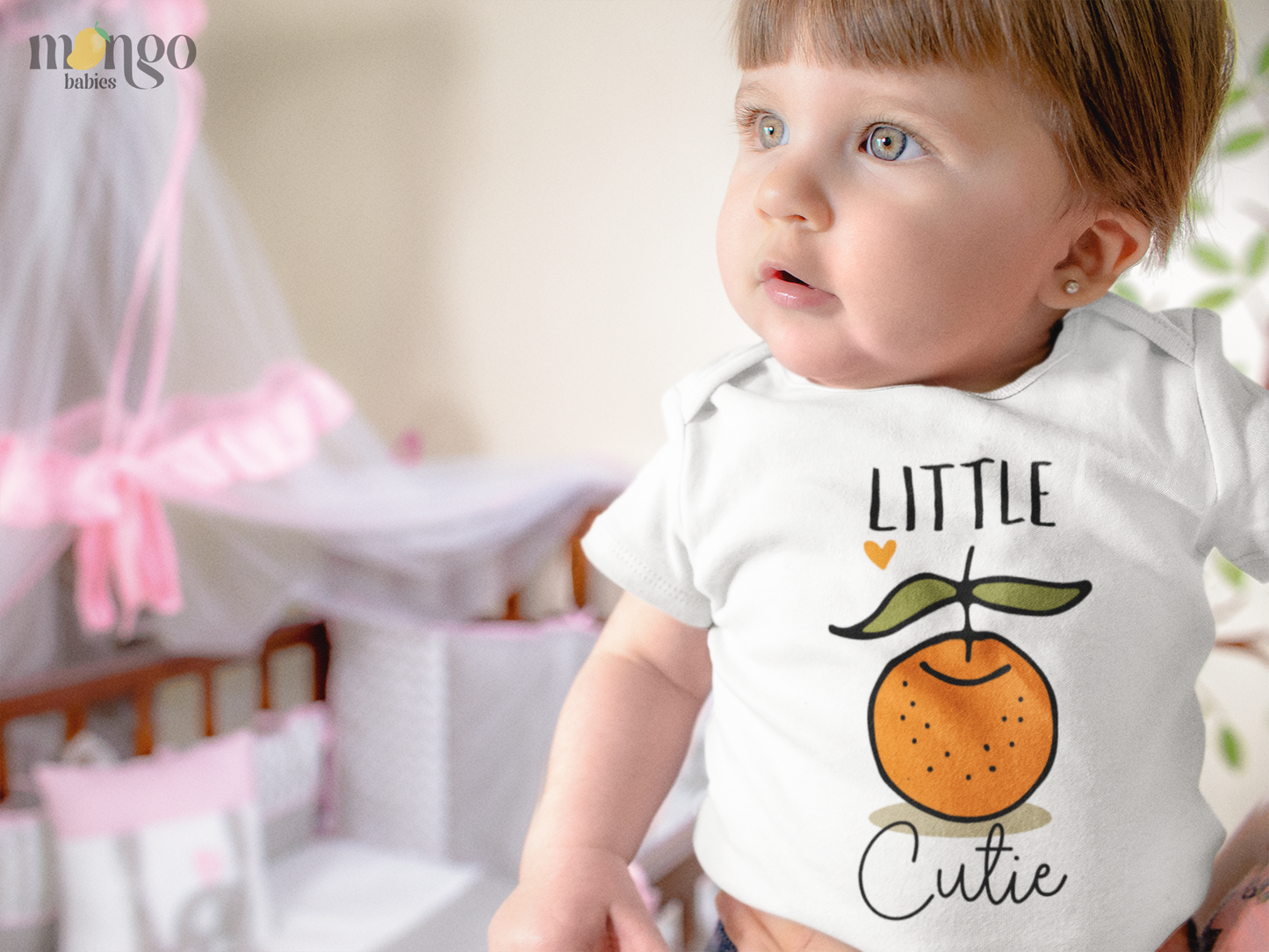 Brighten any day with our "Little Cutie" orange design! Available on baby bodysuits, kids’ tees, sweaters, and adult unisex shirts. Soft, comfy, and gift-ready.