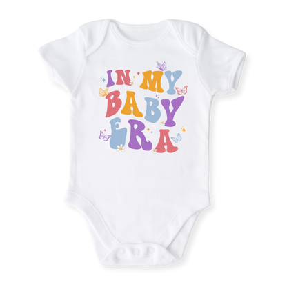 In My Baby Era Cute Baby Bodysuit, Retro Toddler & Kids T-Shirt, Newborn Gift
