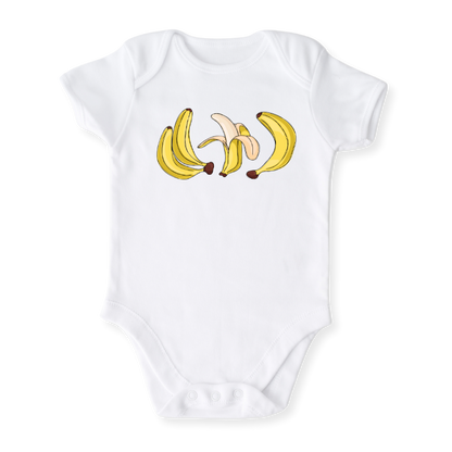 Cute Banana Bunch Baby Bodysuit, Newborn & Kids Tshirt, Bananas Sweatshirt