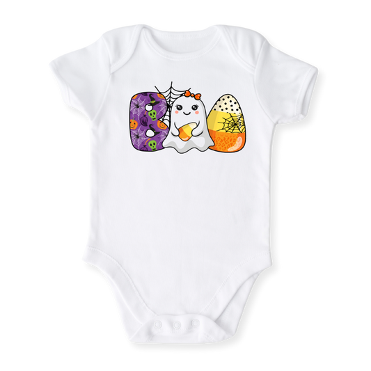 Cute Halloween Boo Baby Bodysuit, Halloween Outfit Toddler & Kids T-Shirt