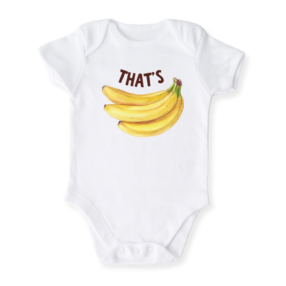 That's Bananas Baby Bodysuit – Banana Kids T-shirt & Toddler Tee, Bananas Sweatshirt