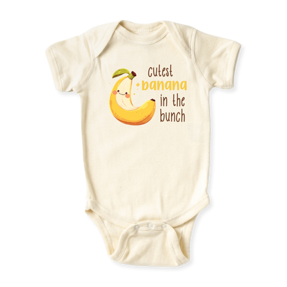 Cutest Banana in the Bunch Baby Bodysuit – Adorable Kids T-shirt & Toddler Tee, Bananas Sweatshirt