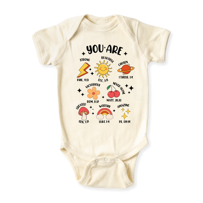 baby onesie onsie clothes girl boy funny newborn gifts outfit toddler infant jersey apparel daddy shirt baby shower kids unisex bodysuit little cute cool clothing mommy cotton newborn name neutral personalized christian religious catholic