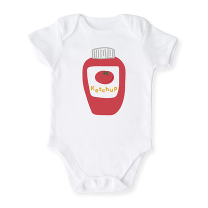 Ketchup Baby Bodysuit - Ketchup Graphic Tee - Family Outfit