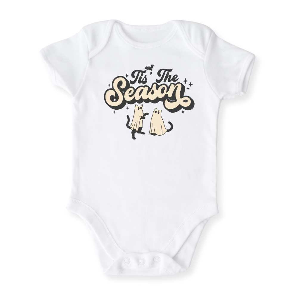 baby onesie onsie clothes girl boy funny newborn gifts outfit toddler infant jersey apparel daddy shirt baby shower kids unisex bodysuit little cute cool clothing mommy cotton newborn Cat Ghost Halloween
