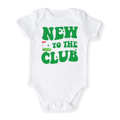 baby onesie onsie clothes girl boy funny newborn gifts outfit toddler infant jersey apparel daddy shirt baby shower kids unisex bodysuit little cute cool clothing mommy cotton newborn father's day little caddy golf 