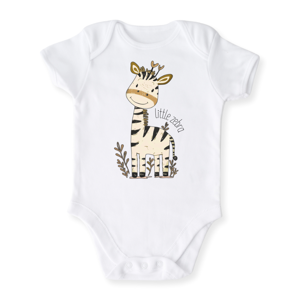 baby onesie onsie clothes girl boy funny newborn gifts outfit toddler infant apparel shirt baby shower kids unisex bodysuit little cute cool clothing mommy cotton newborn personalized zebra safari wild animals