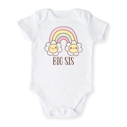 Big Sis Tshirt for Girls, Matching Sister Outfit