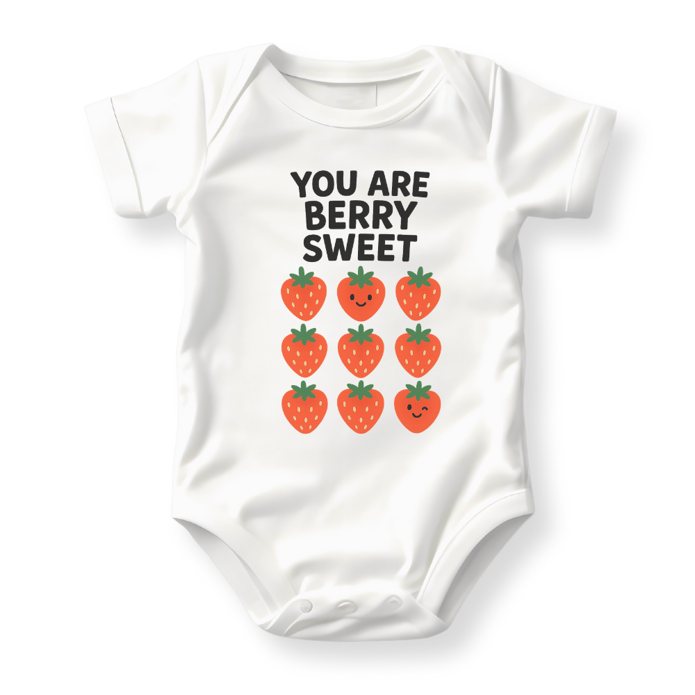 You are Berry Sweet Sweater – Baby Onesie | Toddler & Kids Tee | Unisex Strawberry Outfit