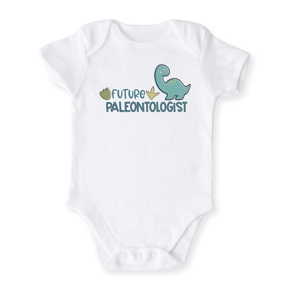 Future Paleontologist Tshirt Baby Bodysuit Toddler & Kids T-Shirt, Dinosaur scientist outfit