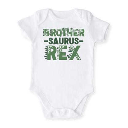 Brother Saurus Baby Bodysuit, Big Brother Kids' T-Shirt – Little Brother Big Brother Announcement