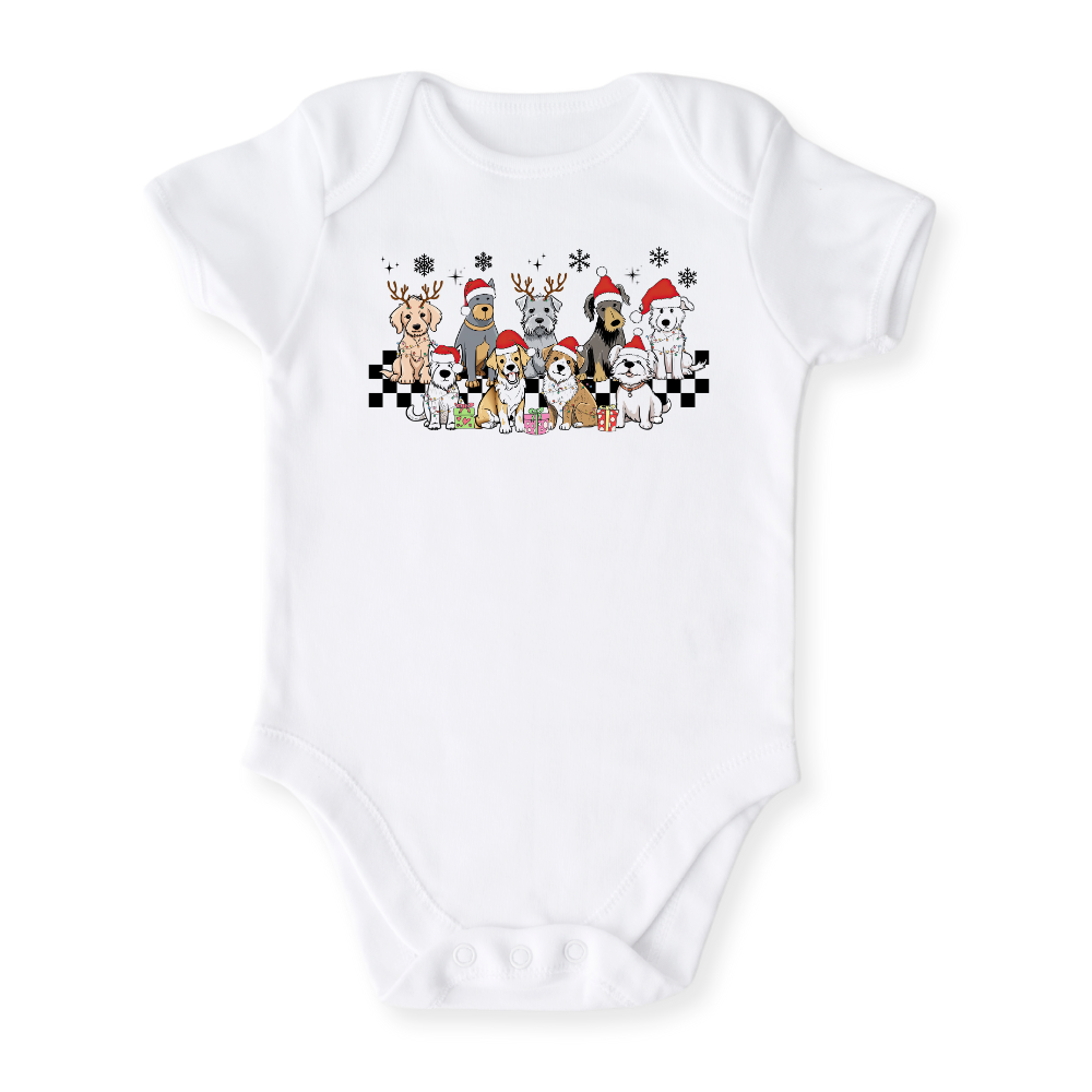 Cut Dogs Tshirt Cute Baby Bodysuit, Kids & Toddler T-Shirt – Dog Lovers Outfit