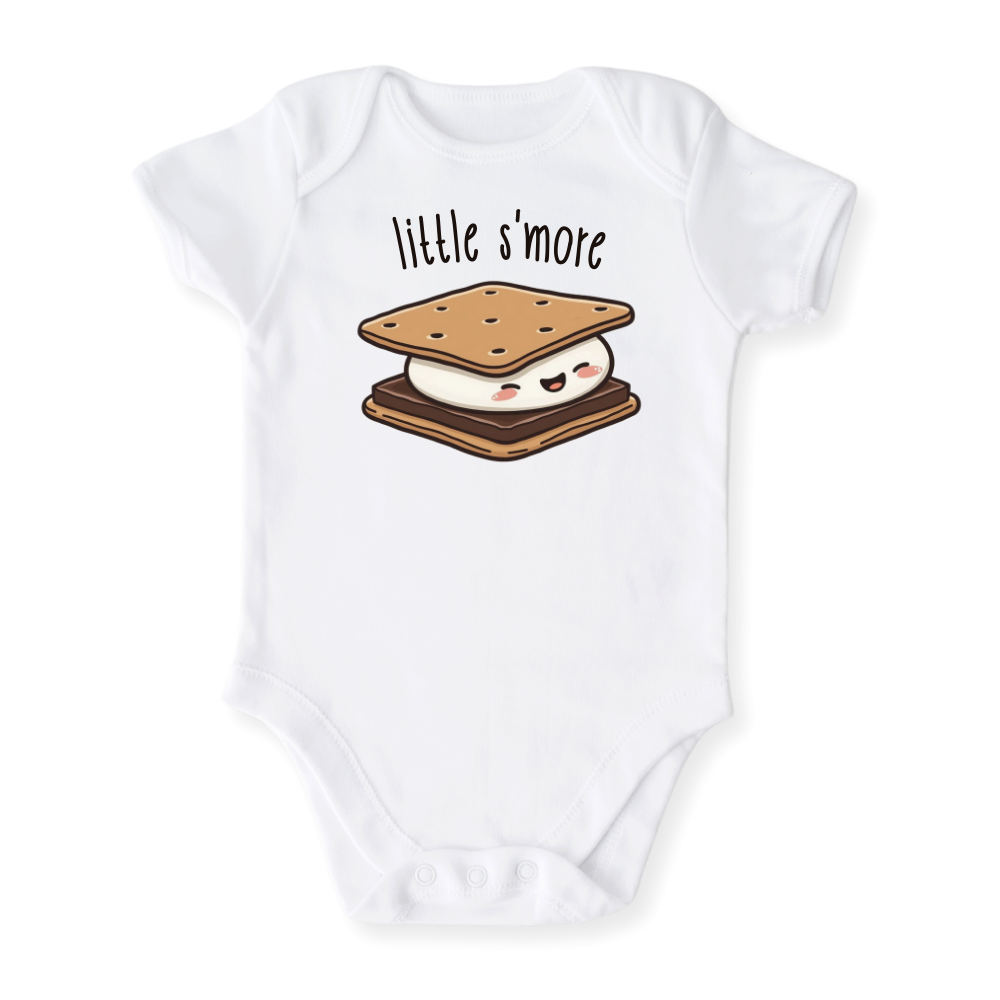 Little S'More Baby Bodysuit, Kids & Toddler T-Shirt – Cute Marshmallow Outfit