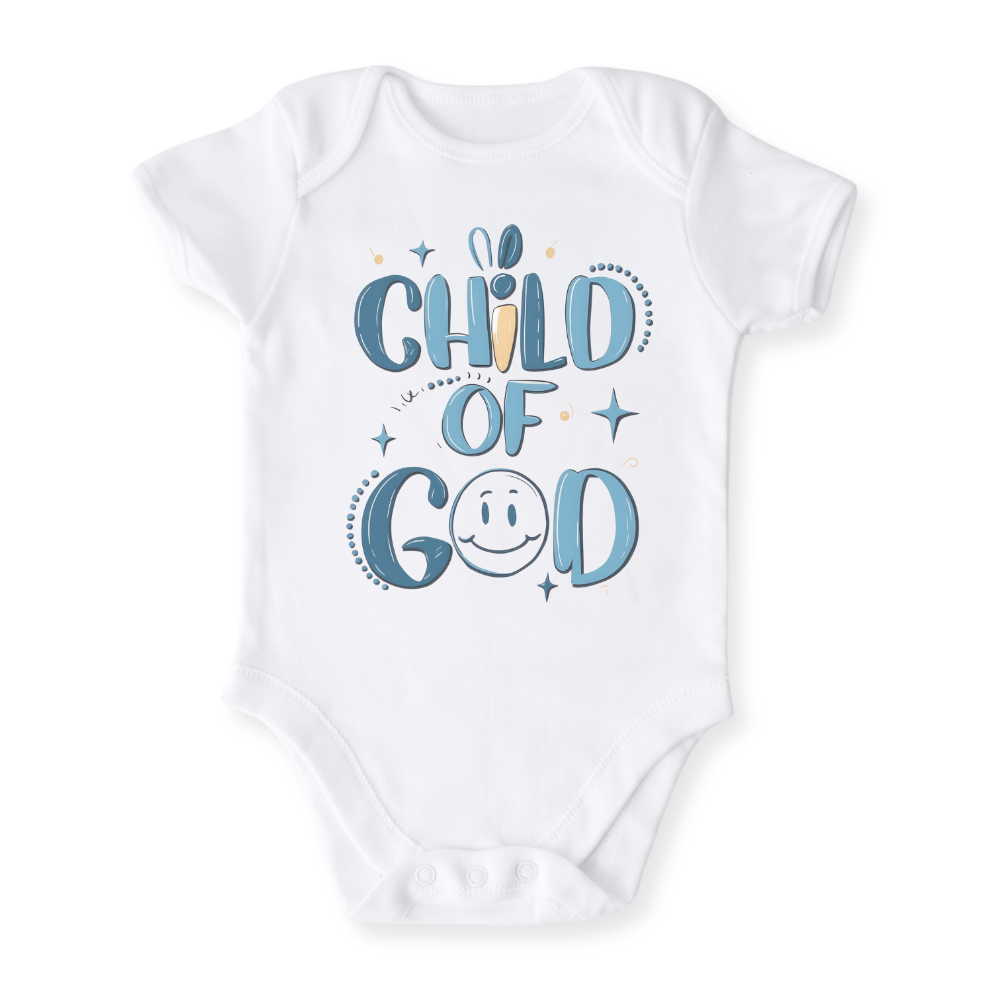 baby onesie onsie clothes girl boy funny newborn gifts outfit toddler infant jersey apparel daddy shirt baby shower kids unisex bodysuit little cute cool clothing mommy cotton newborn I love jesus God Child Religious 