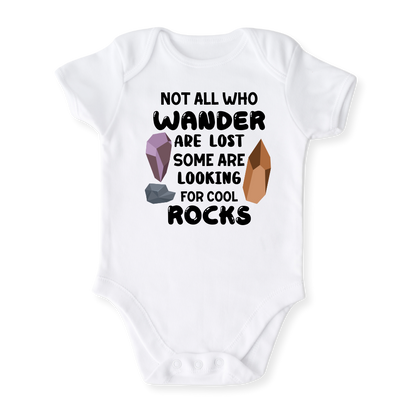 Cool Rocks Baby Bodysuit Funny Tshirt for Kids Toddler Tee Funny Gift for Boys Outfit
