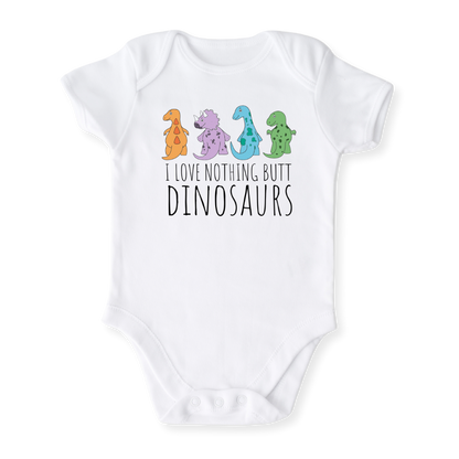 Cute Dinosaurs Tshirt Dino Baby Bodysuit Toddler & Kids T-Shirt, Dinosaur Outfit