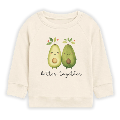 Better Together Avocado Baby Bodysuit – Cute Kids T-Shirt & Toddler Tee, Avocado Outfit